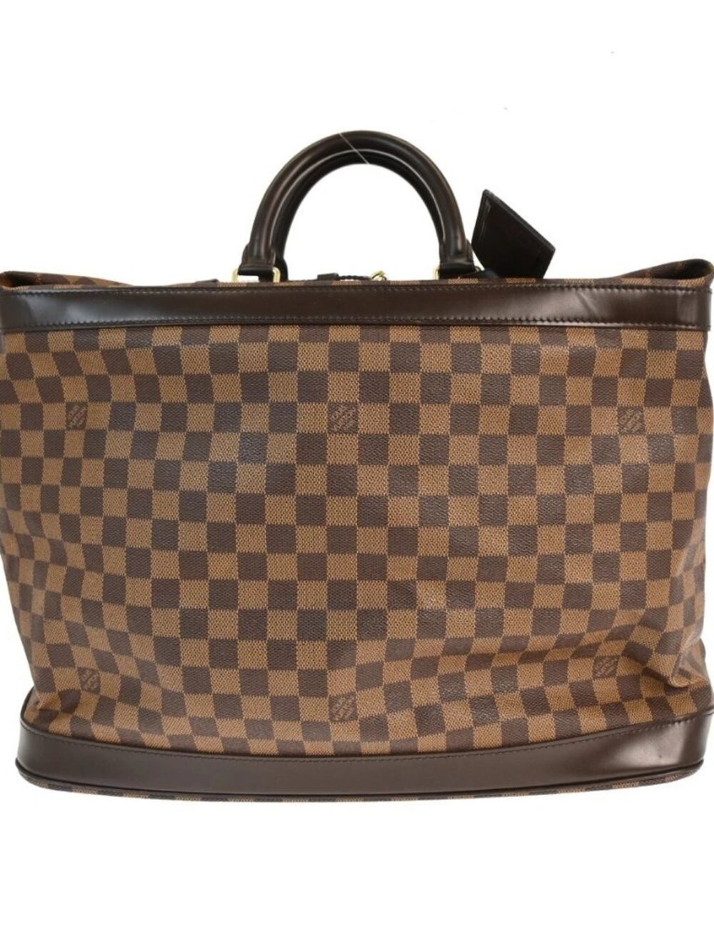 LOUIS VUITTON DAMIER EBENE GRIMO BOSTON BAG